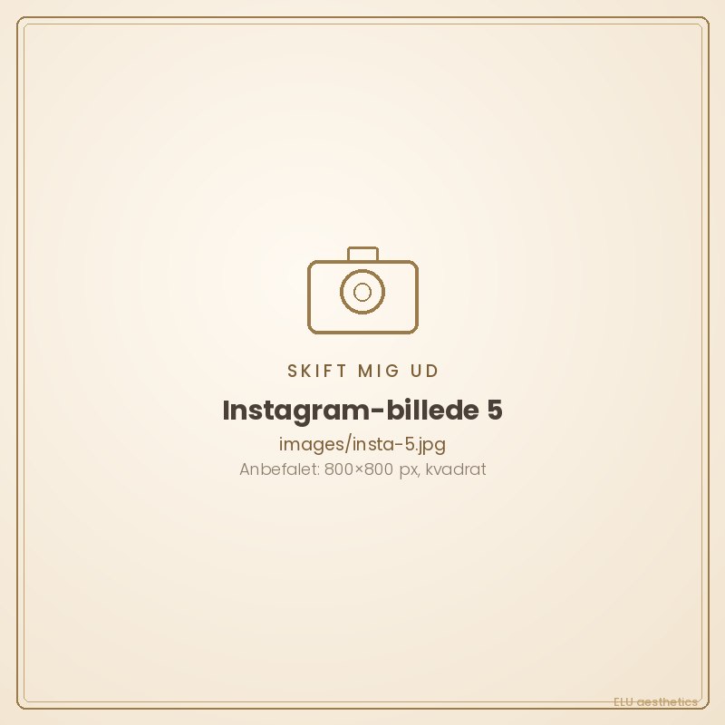 Instagram-opslag fra ELU Aesthetics & Health 5